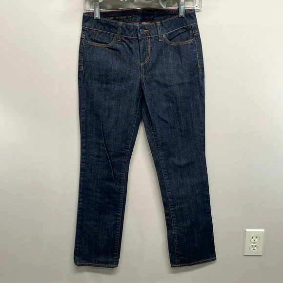 NWOT Talbots Signature Fit Straight Denim Jeans 2P - Picture 1 of 15